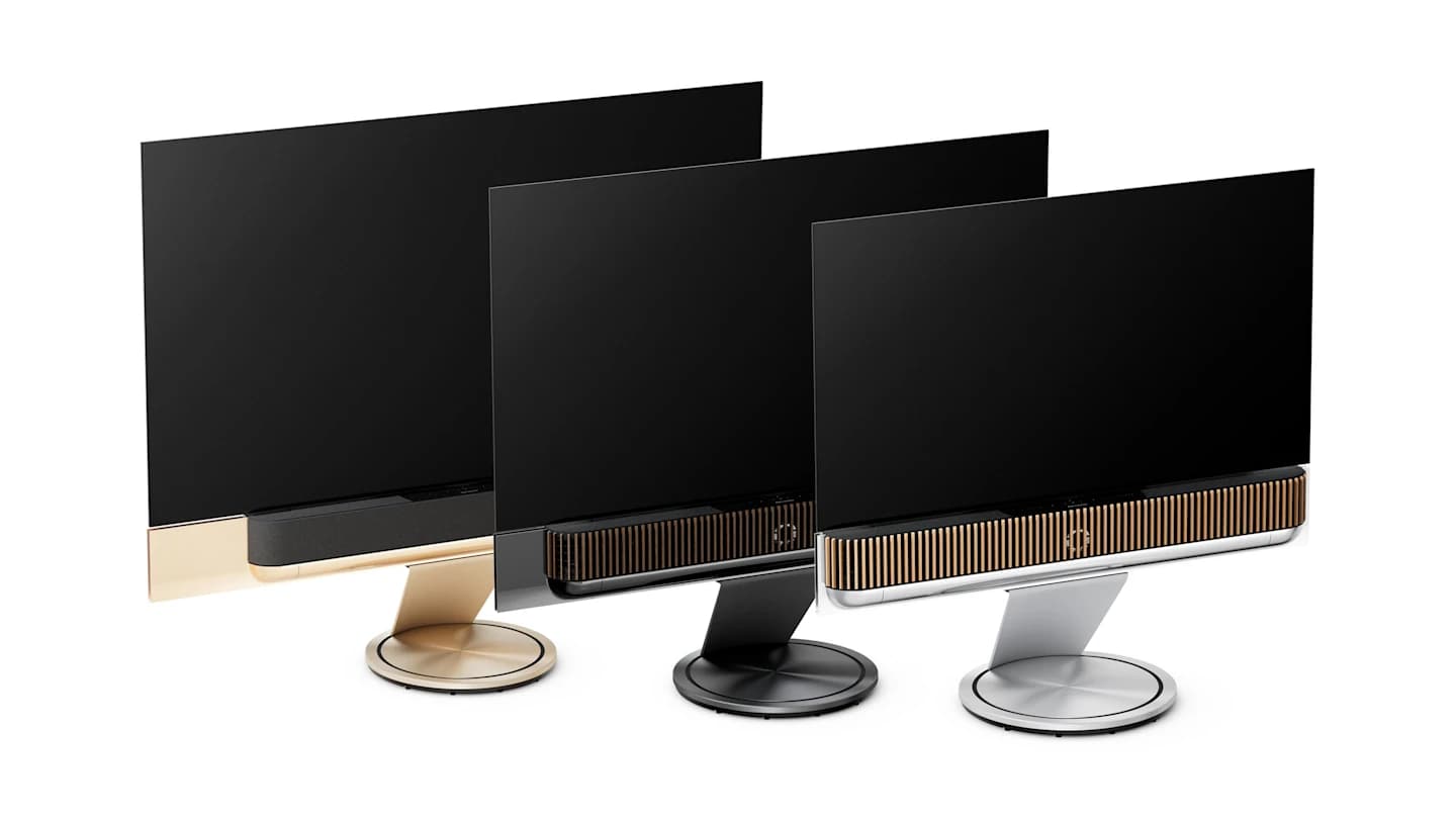 Shihni pamjen e plotë në 4K OLED. Sa i madh? Zgjedhja është e juaja. Beovision Theatre vjen me ekran 55”, 65” ose edhe 77” për një përvojë vërtet kinematografike. Krahët e rregullueshëm krijojnë një siluetë të përkryer dhe të harmonizuar për çdo konfigurim.