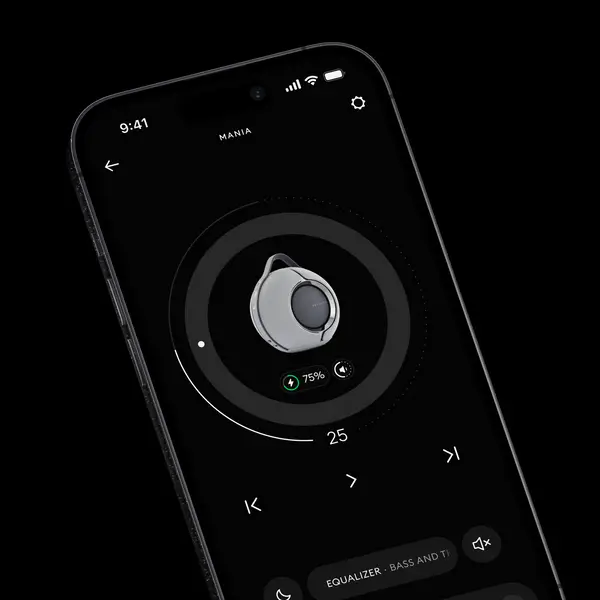 Devialet Mania runs on DOS2, the same software ecosystem as Devialet Phantom and Devialet Dione. And that means set-up and customization are seamless in the Devialet App: Enjoy improved sound quality via Wi-Fi, set up your device with Alexa, receive software updates, personalize your equalizer levels, and more.